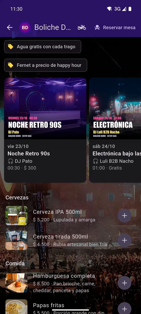Carta con fotos