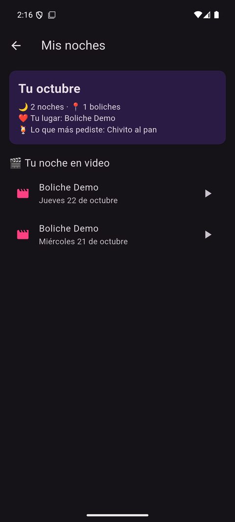 Mis noches y tu mes